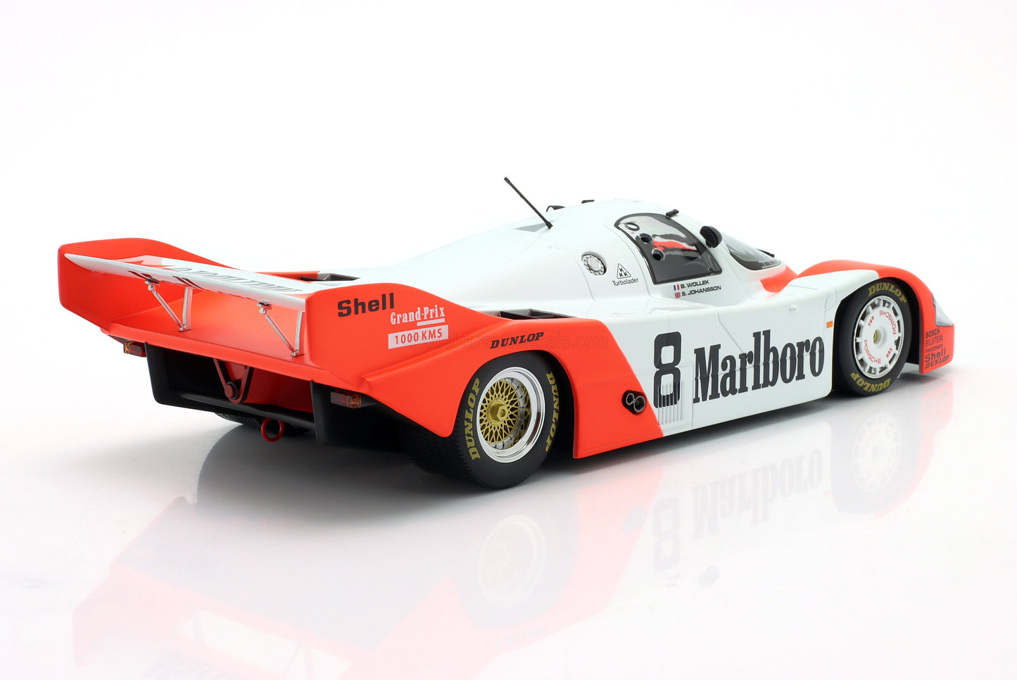 Werk83 Porsche 956 2.6L Turbo Team Joest Racing #8 2nd 1000km Silverstone 1983 1:18