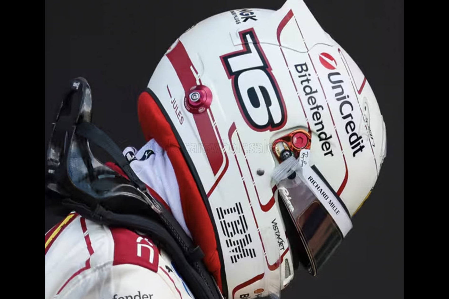 Looksmart Ferrari F1 SF-26 #16 Charles LeClerc Helmet Monaco GP 2026 1:5