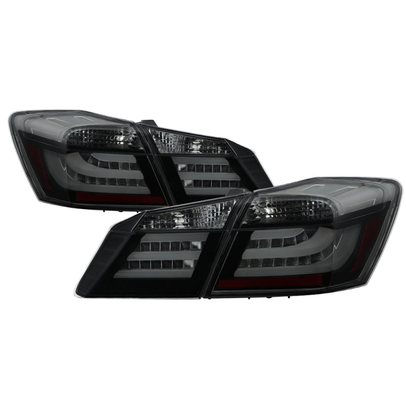 SPYDER xTune Honda Accord 2013-2015 4DR LED Tail Lights - Black Smoked ALT-JH-HA13-LED-BSM 9036644