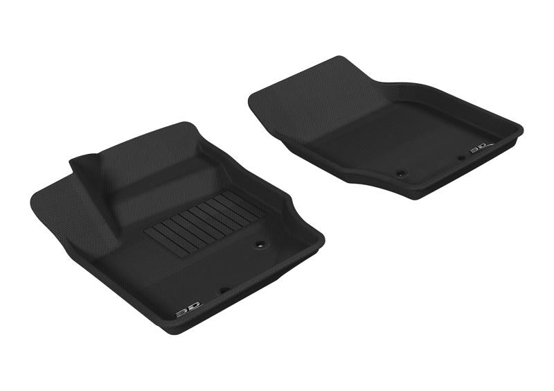 3D MAXpider 2003-2014 Volvo XC90 Kagu 1st Row Floormat - Gray L1VV00411501
