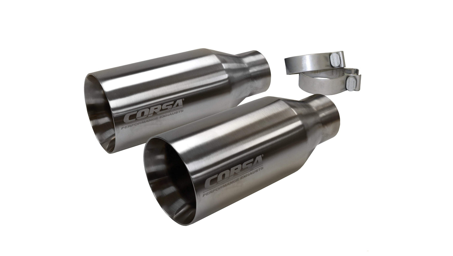 Corsa Replacement / 5.0 in Single Flat Cut Tip Kit | 2019-2023 RAM 1500 5.7L CORSA Systems (21046)