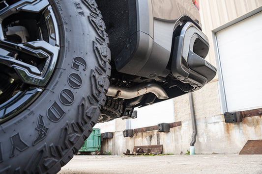Corsa Sport / 3.0 in Cat-Back DRE Turndown | 2022-2023 Silverado ZR2, Sierra AT4X 6.2L 147.5WB (21239)