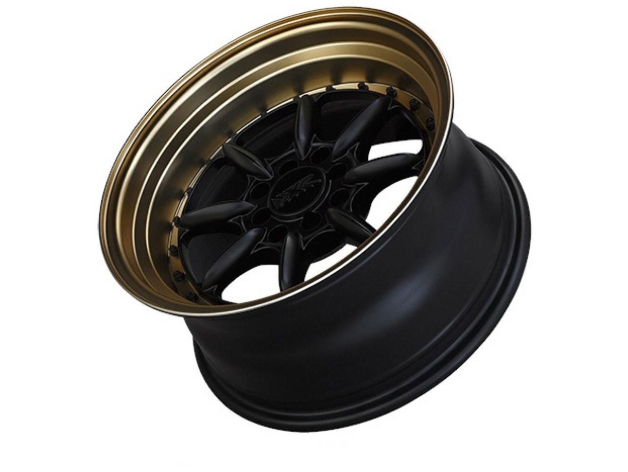 XXR 002.5 Wheel Flat Black / Bronze Lip 16x8 0 4x100,4x114.3