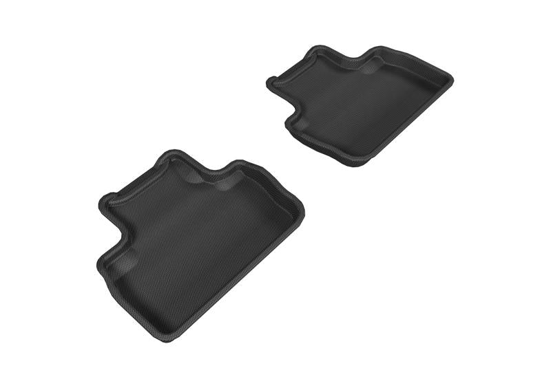 3D MAXpider 2006-2013 Lexus IS Kagu 2nd Row Floormats - Gray L1LX00621501