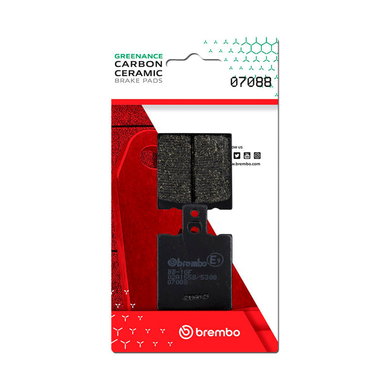 Brembo OE Benelli Velvet Carbon Ceramic Brake Pad - Rear 07088