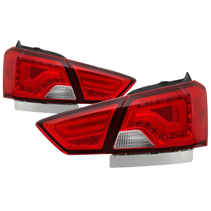 SPYDER xTune 14-18 Chevy Impala (Excl 14-16 Limited) LED Tail Lights - Red Clear (ALT-JH-CIM14-LBLED-RC) 9042157