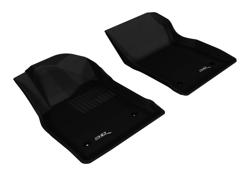 3D MAXpider 2012-2017 Buick Verano Kagu 1st Row Floormat - Black L1BC01811509