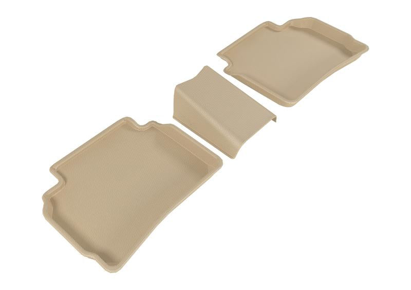 3D MAXpider 2016-2020 Chevrolet Malibu Kagu 2nd Row Floormats - Tan L1CH07721502