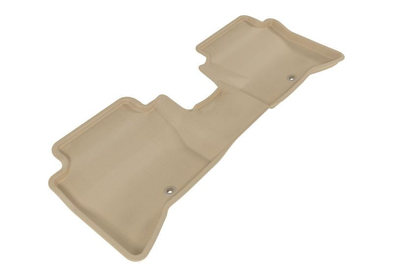 3D MAXpider 2014-2017 Kia Rio/Rio5 Kagu 2nd Row Floormats - Tan L1KA03721502