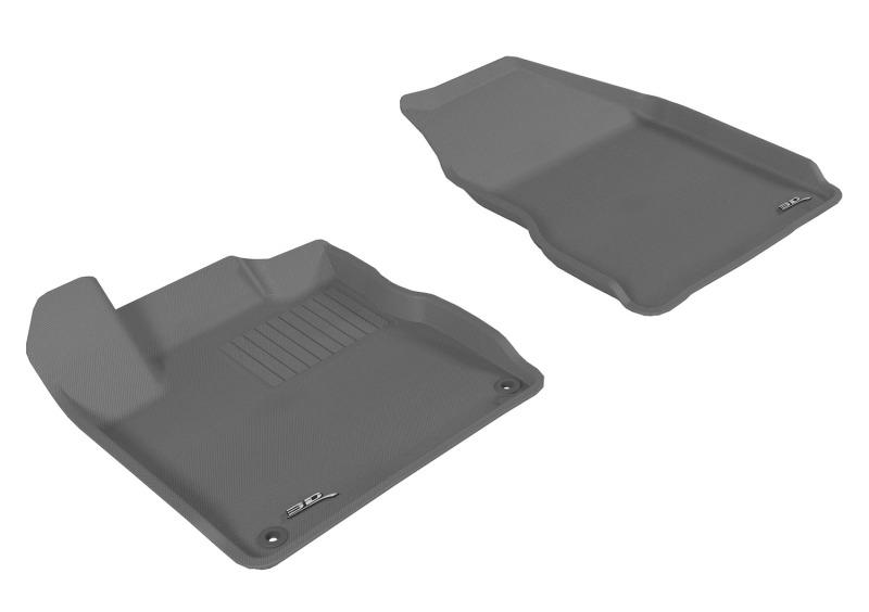 3D MAXpider 2009-2014 Nissan Murano Kagu 1st Row Floormat - Gray L1NS01811501