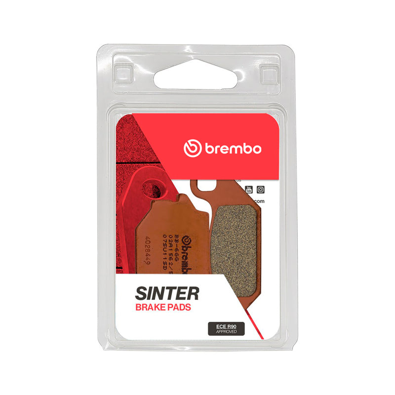 Brembo OE 87-02 Kawasaki KSF Mojave 250cc Sinter Brake Pad - Front 07SU11SD