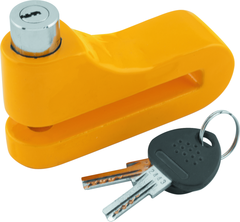 BikeMaster Bully Lock Disc Lock 10mm - Yellow 132250