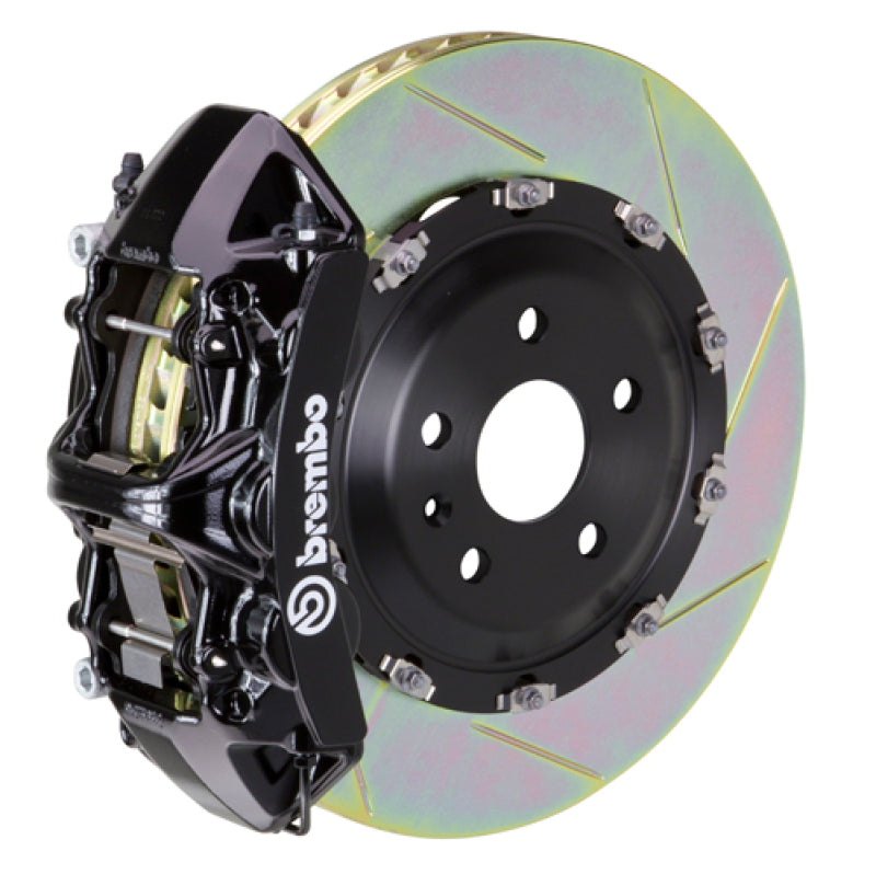 Brembo 25+ BMW X3 30 xDrive (G45) Front GT BBK 6 Piston Cast 380x34 2pc Rotor Slotted Type-1 - Black 1N2.9093A1