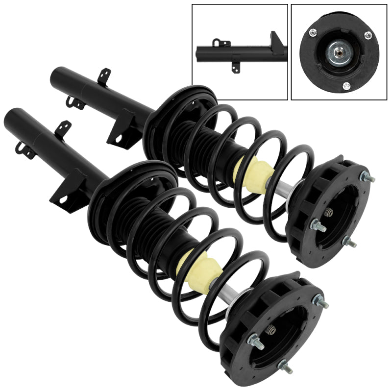 SPYDER xTune Ford Taurus 96-07 (Not Fit SHO) Struts/Springs w/Mounts - Rear Left and Right 94-05 SA-171616 9938580