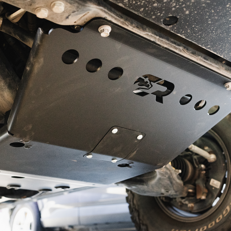 Cali Raised LED Cali Raised 05-23 Toyota Tacoma Front Skid Plate - Steel / Raw CR3648