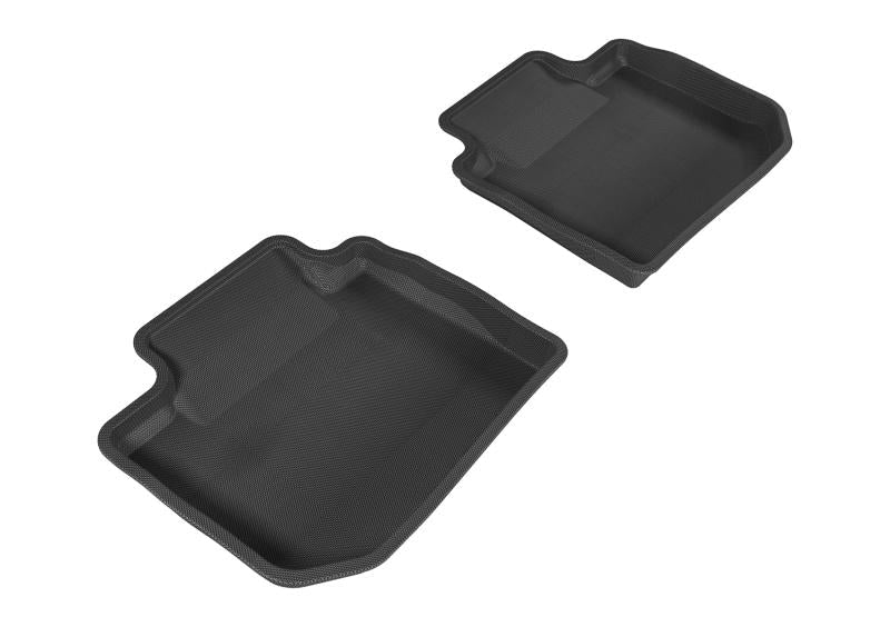 3D MAXpider 2012-2019 Subaru Impreza/XV Crosstrek/WRX/Sti Kagu 2nd Row Floormats - Gray L1SB00821501