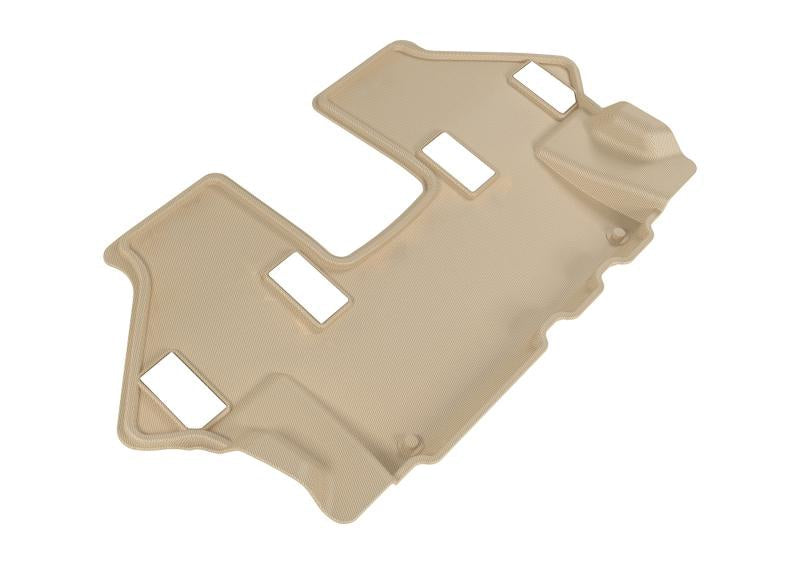 3D MAXpider 2017-2020 Nissan Armada Kagu 3rd Row Floormats - Tan L1NS09531502