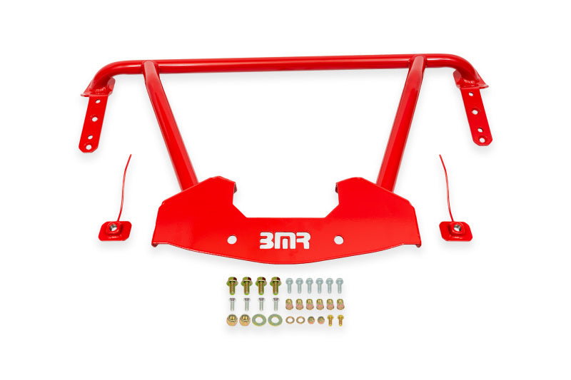 BMR Suspension BMR 64-67 GM A-Body Bolt-On Front Reinforcement Chassis Brace - Red CB400R