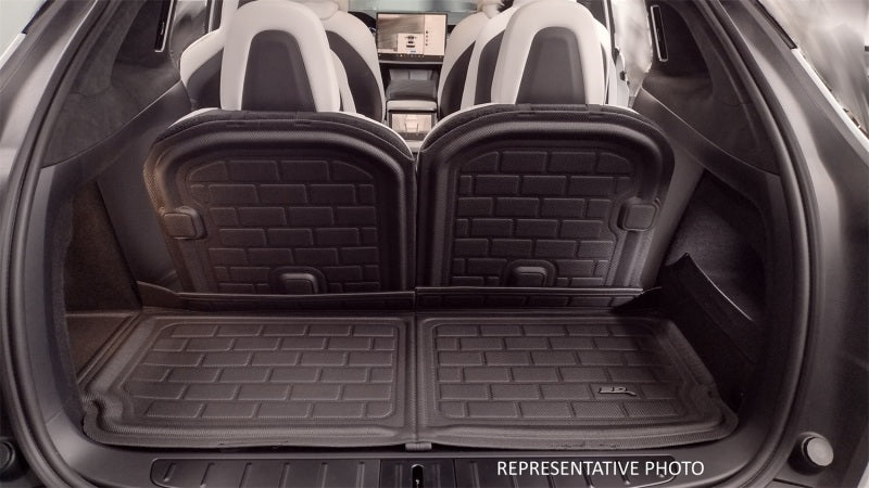 3D MAXpider 19-23 Subaru Forester Kagu Cargo Liner- Black Seatback Q1SB0241309