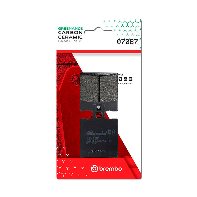 Brembo OE Aprilia Leonardo/Aprilia Sr Carbon Ceramic Brake Pad - Front 07087