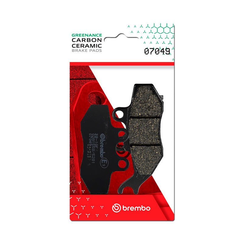 Brembo OE Sherco Se/Yamaha Dt/Yamaha Tzr/Yamaha Xt Carbon Ceramic Brake Pad - Front 07049