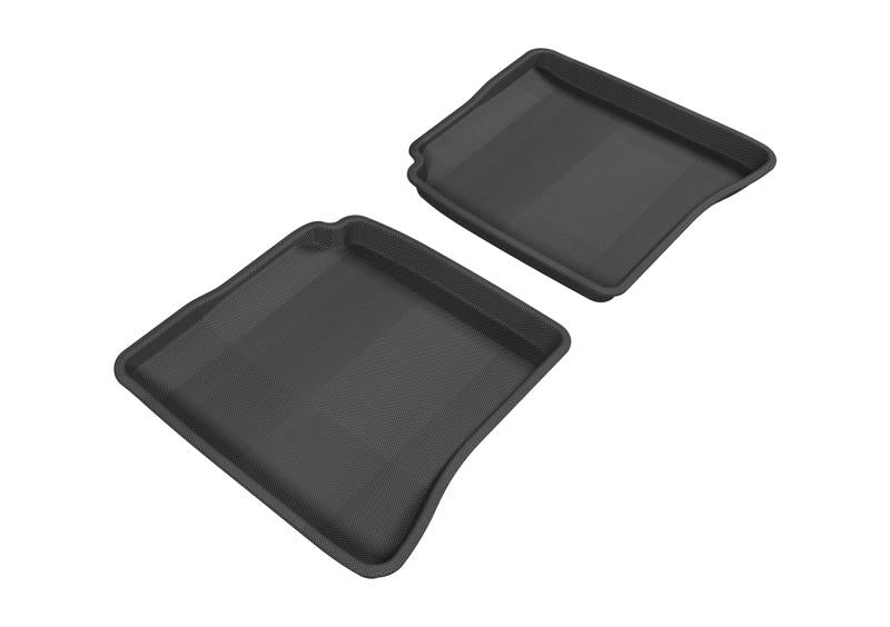 3D MAXpider 2007-2013 Mercedes-Benz S-Class W221 Kagu 2nd Row Floormats - Gray L1MB00621501