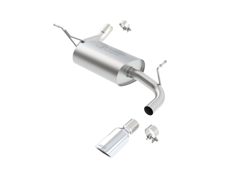 Borla 12-16 Jeep Wrangler 3.6L AT/MT 4WD Single Right Rear Exit Touring Exhaust (rear section only) 11818