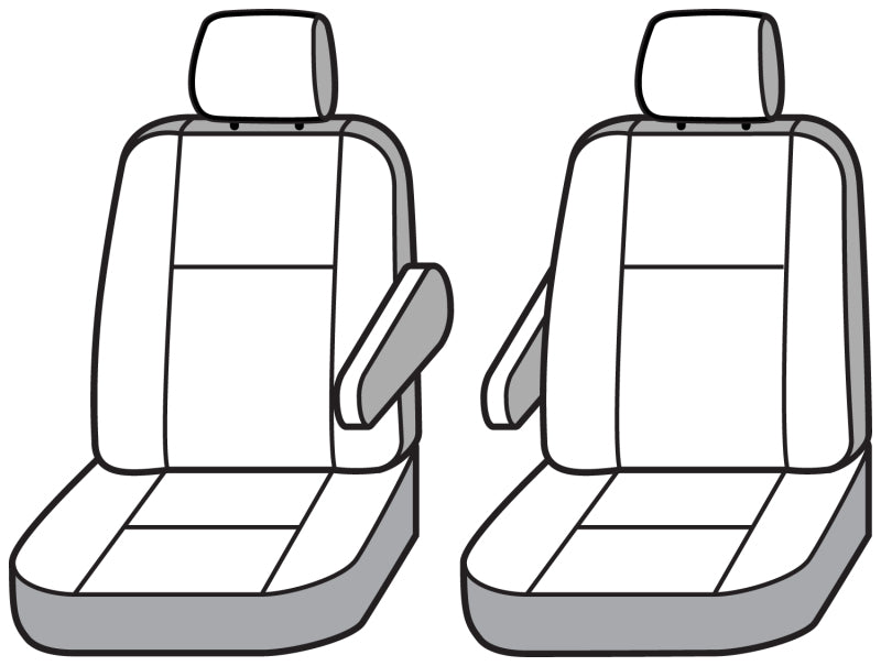 Covercraft 22-23 Jeep Grand Wagoneer Carhartt SeatSaver Custom Second Row Seat Covers - Brown SSC7569CABN