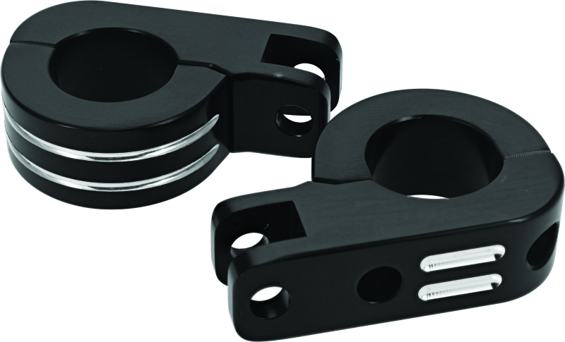 Bikers Choice Billet Hwy Peg Mounts Black 502319