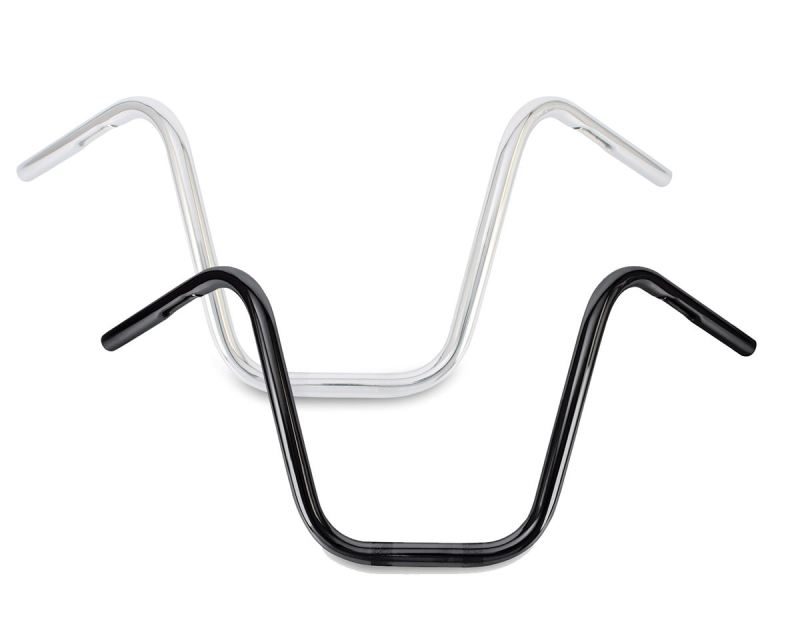 Burly Brand Narrow Ape 12in - Black B28-348
