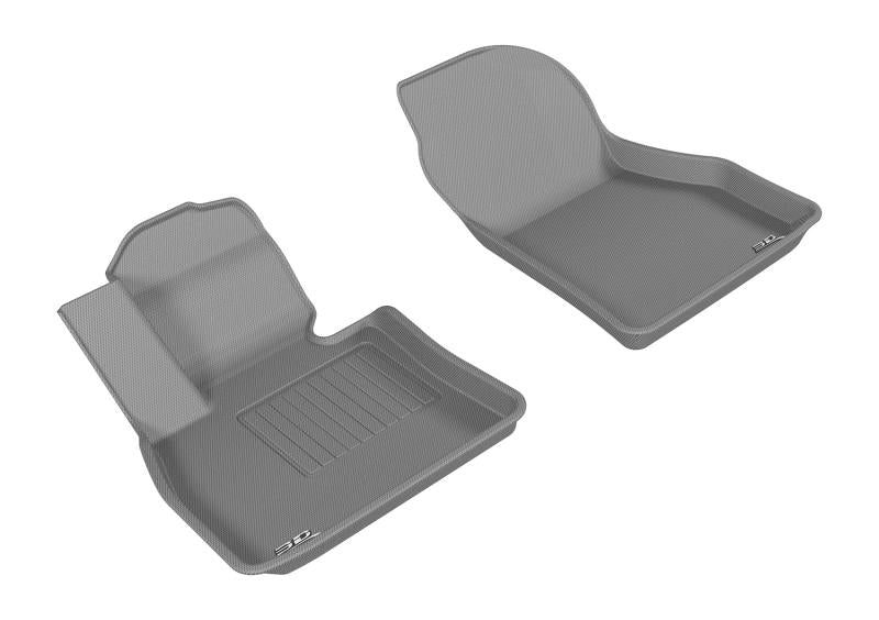 3D MAXpider 2016-2020 BMW X1/X2 F48/F39 Kagu 1st Row Floormat - Gray L1BM07311501