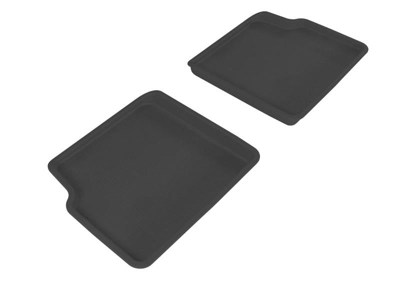 3D MAXpider 2006-2011 Chevrolet HHR Kagu 2nd Row Floormats - Black L1CH02121509