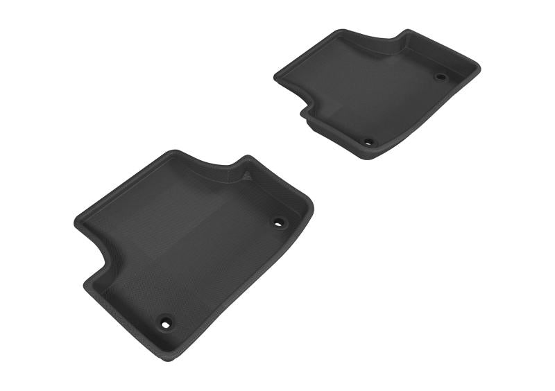 3D MAXpider 2015-2020 Audi A3/A3 Sportback E-Tron/RS3/S3 Kagu 2nd Row Floormats - Gray L1AD03321501