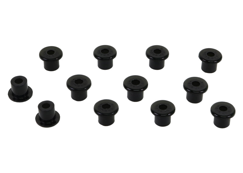 Whiteline 76-86 Jeep CJ7 Spring Eye Front/Rear and Shackle Bushing Kit W72315