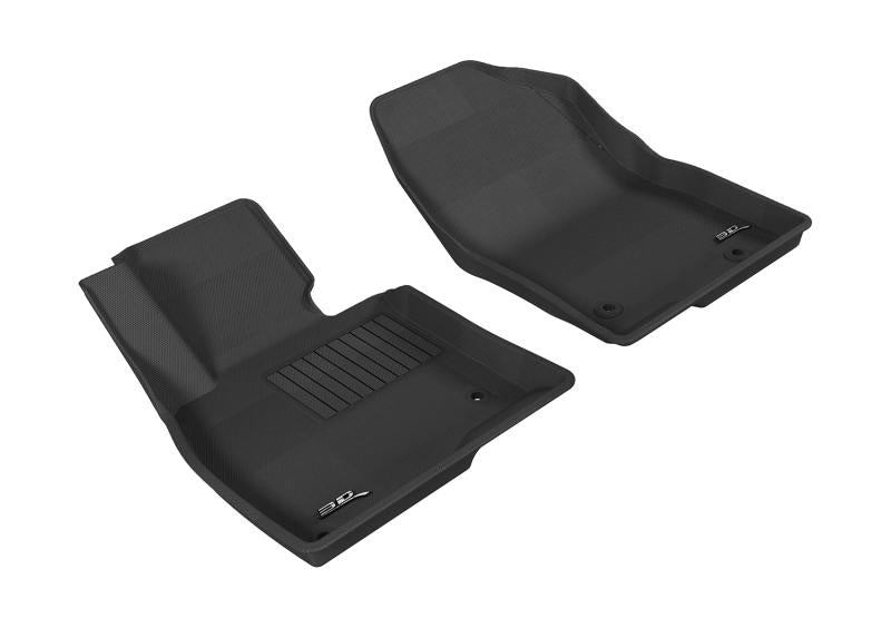 3D MAXpider 2014-2019 Mazda Mazda3/Mazda6 Kagu 1st Row Floormat - Gray L1MZ04011501