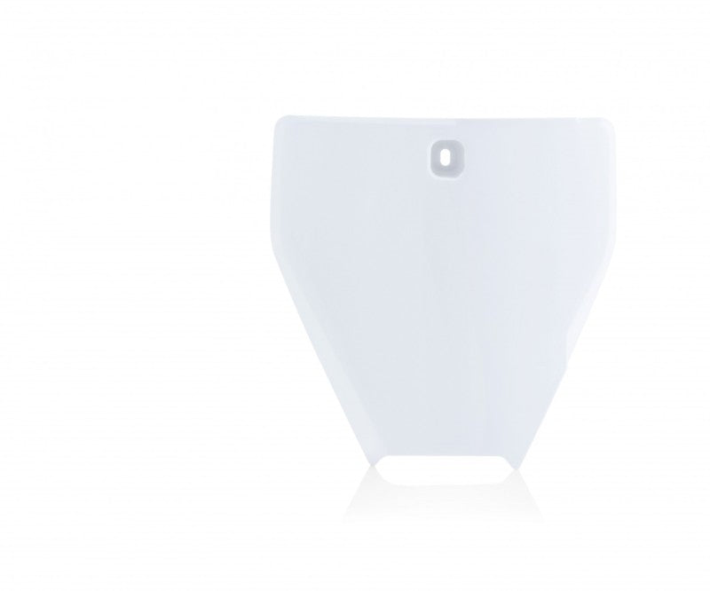 Acerbis Front Number Plate 20 White 2686416811