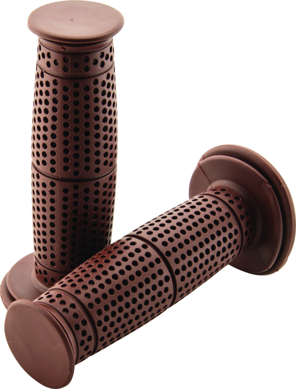 BikeMaster Punch Grips - Brown 102305