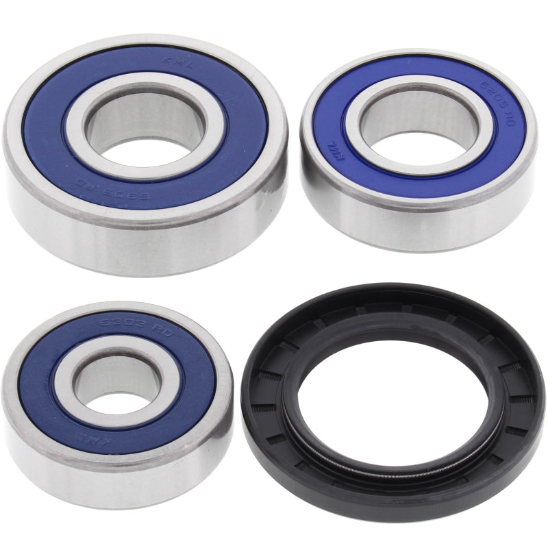 All Balls Racing 69-75 Kawasaki H1 500 Mach III Wheel Bearing Kit Rear 25-1489
