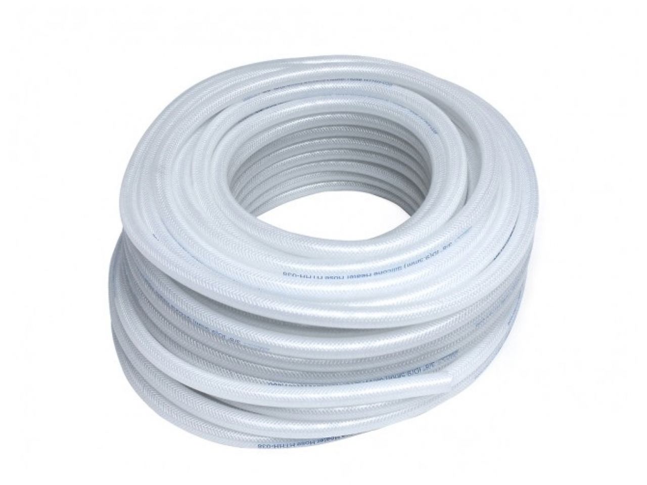 HPS High Temp 5/16" ID (8mm) Reinforced Silicone Heater Hose Clear -