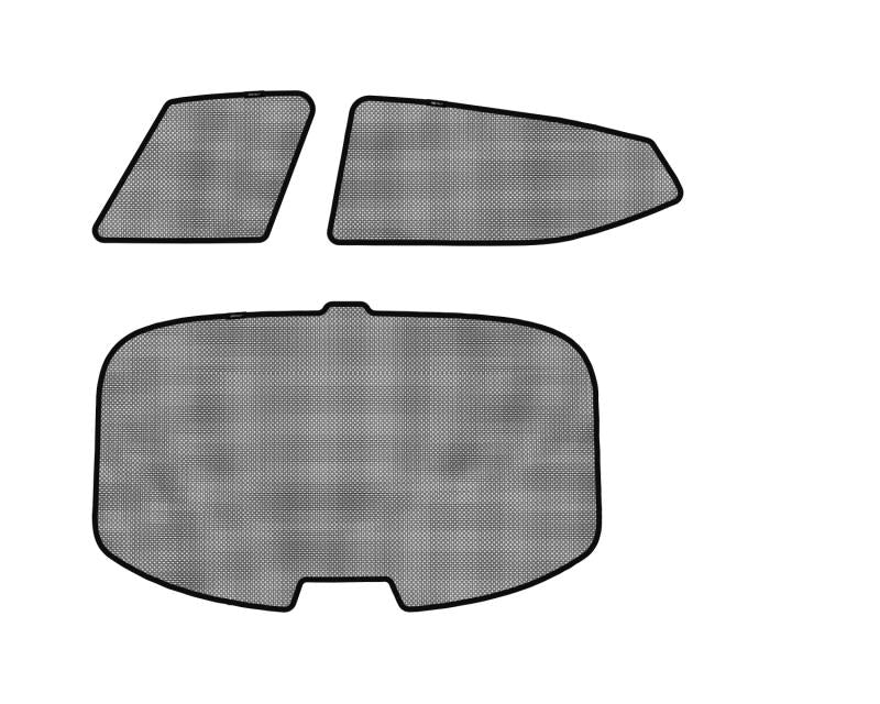 3D MAXpider 2011-2015 Kia Optima Black Sun Shades - Complete Set S1KA0250