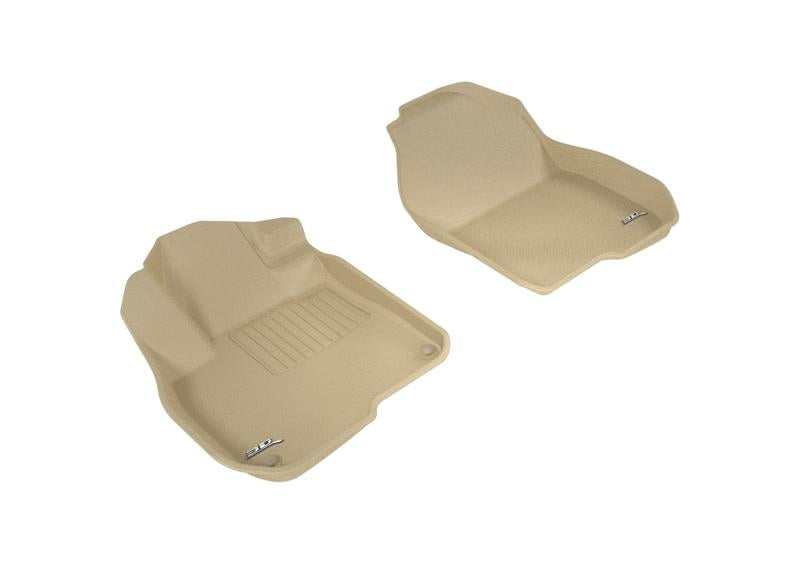 3D MAXpider 2017-2020 Honda CR-V Kagu 1st Row Floormat - Tan L1HD08611502