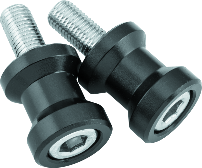 BikeMaster Alum Spool Kit H/D - 10mm - Black 151625