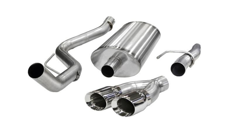 Corsa 11-13 Ford F-150 6.2L V8 Polished Sport Cat-Back Exhaust 14394