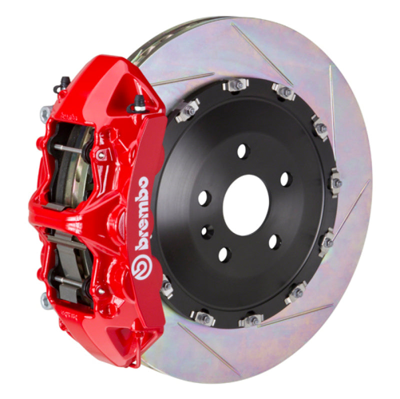 Brembo 25+ BMW X3 30/BMW X3 M50 xDrive Fr GT BBK 6 Pist Cast 405x34 2pc Rotor Slotted Type1- Red 1N2.9552A2