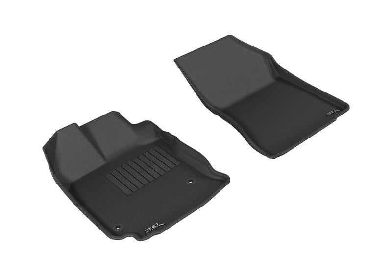 3D MAXpider 2013-2015 Toyota Venza Kagu 1st Row Floormat - Gray L1TY13411501