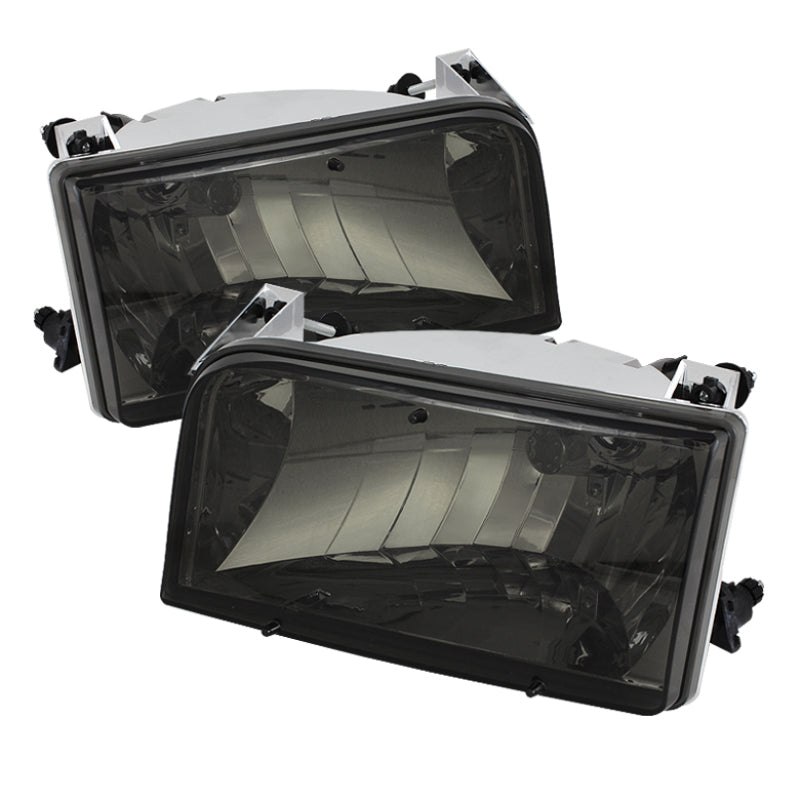 SPYDER Xtune Ford F150/Bronco 92-96 Crystal Headlights Smoke HD-JH-FB92-SM 5072542