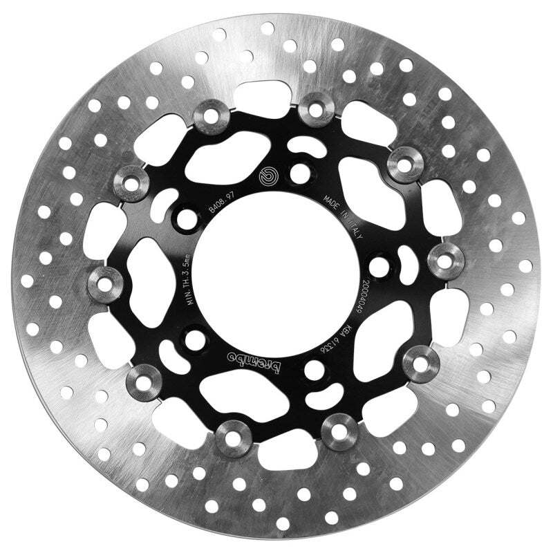 Brembo OE 12-14 Kymco Xciting i 400cc 280x4mm Brake Disc - Front Floating 78B40897