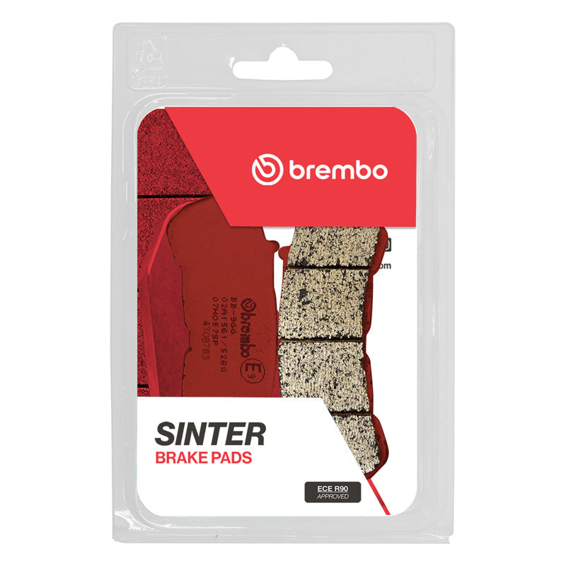 Brembo OE 06-11 Honda CBF ABS 1000cc Brake Pad - Rear 07HO57SP