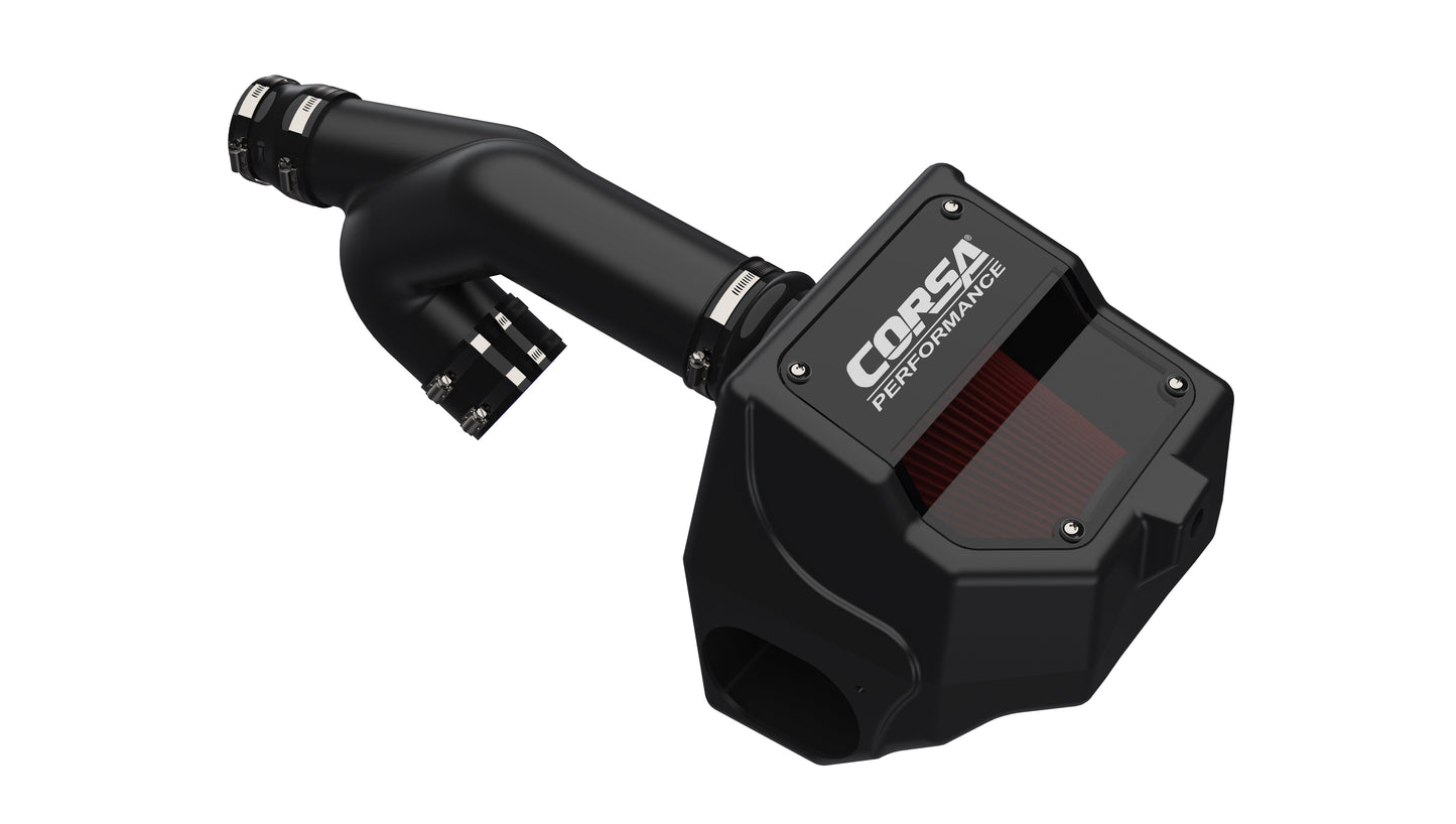 Corsa Closed Box Air Intake | 2015-16 Ford F-150 EcoBoost 3.5T, 2015-20 EcoBoost 2.7T (49627)