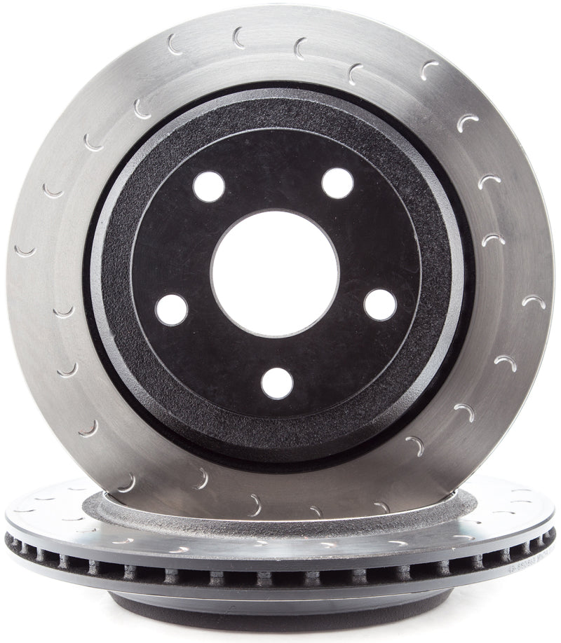 Alcon 2007+ Jeep JK Rear 330x22mm Rotor Kit DKR3430X1023C